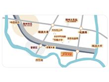 旺城家园交通图