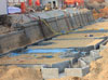 随州新天地花园12月工程进度 安装护栏和管道