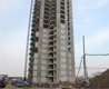新万基现代城最新工程进度  7号、8号楼正在填砖（11月27日）