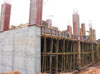 随州尚城国际最新工程进度 8号楼建至第二层（4月17日）
