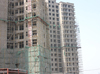 金泰国际最新工程进度 22、23号楼在拆外网 25号楼在建中（5月27日）